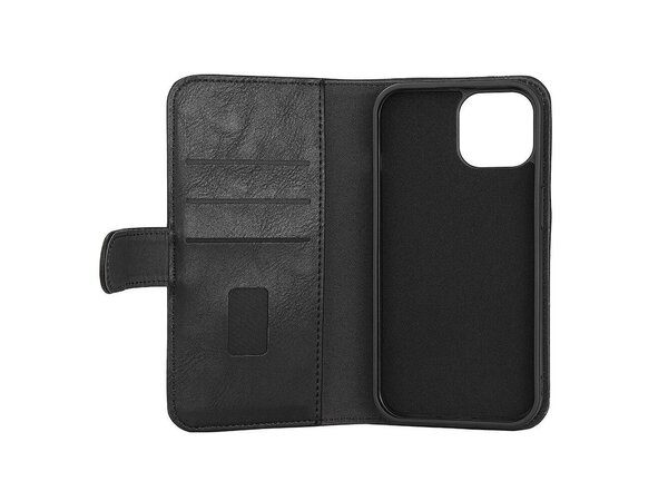 GEAR Wallet MagSeries, iPhone 15 - 2-in-1 Wallet Case, Black