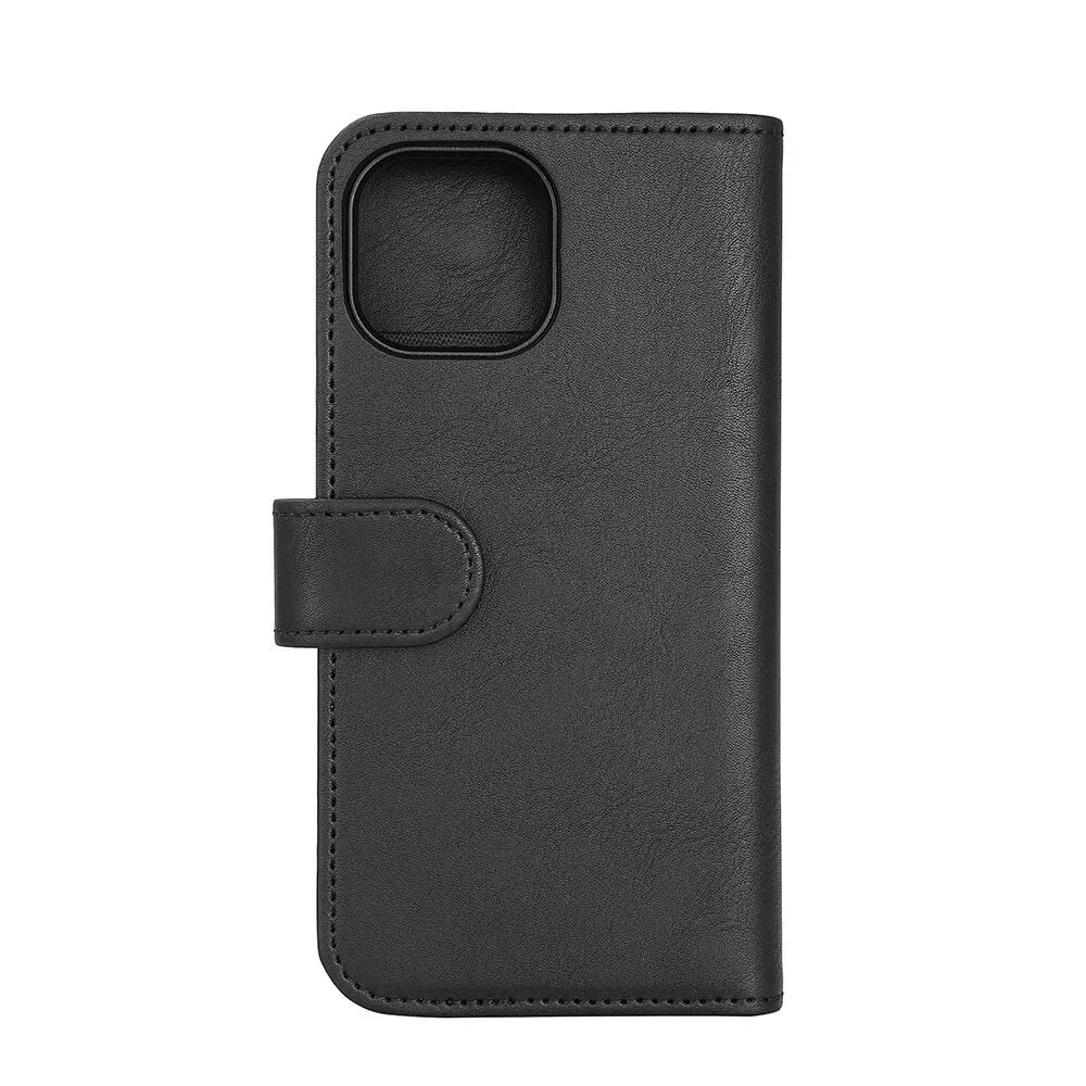 GEAR Wallet MagSeries, iPhone 15 - 2-in-1 Wallet Case, Black