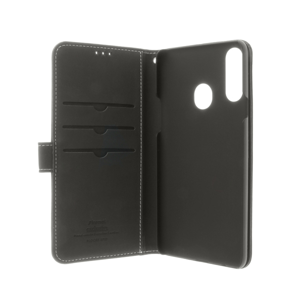 Insmat Flip Case, Galaxy A20S - Wallet Case, Black
