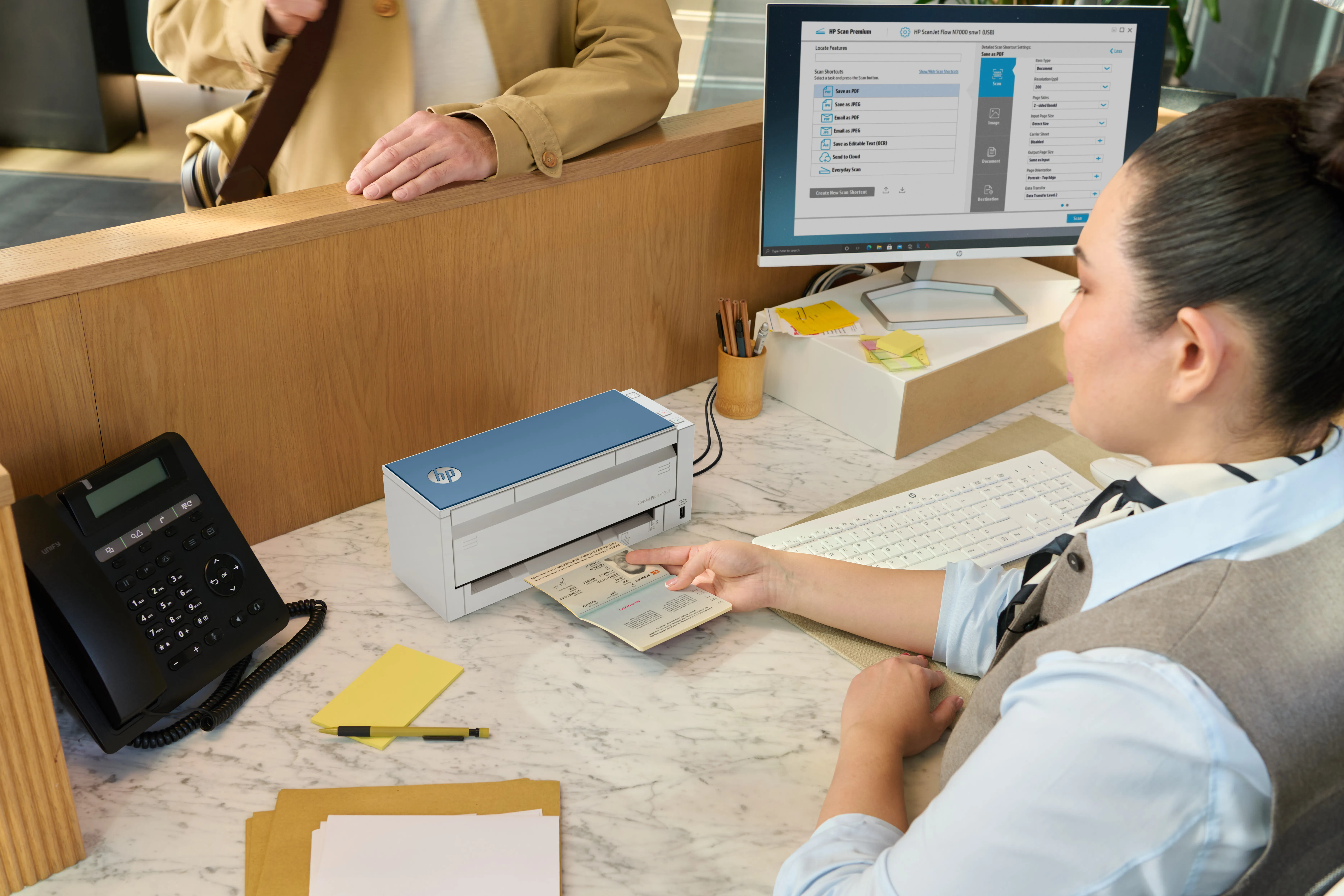 HP ScanJet Pro 4200 s1 -skanneri