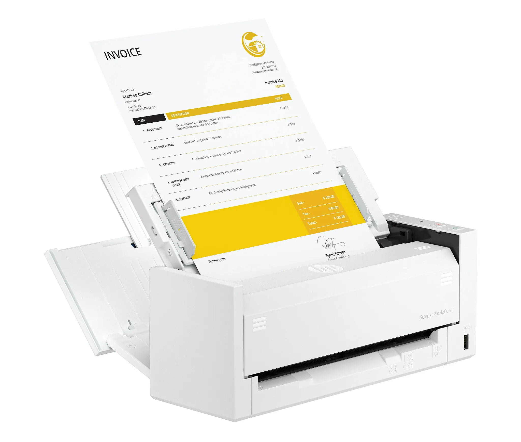 HP ScanJet Pro 4200 s1 -skanneri
