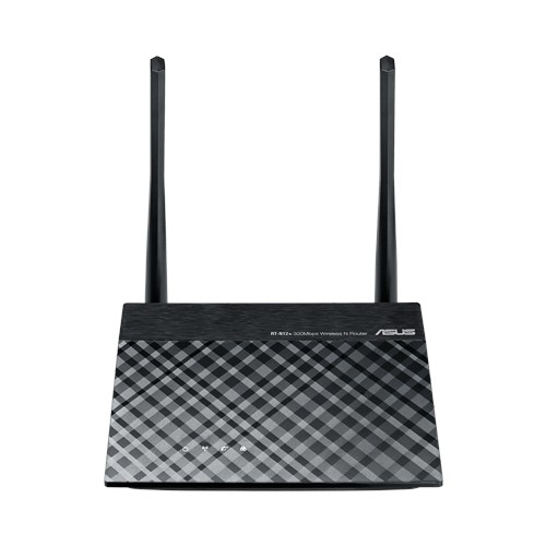 Asus RT-N12+ - WiFi Router, Black