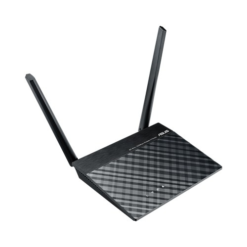 Asus RT-N12+ - WiFi Router, Black