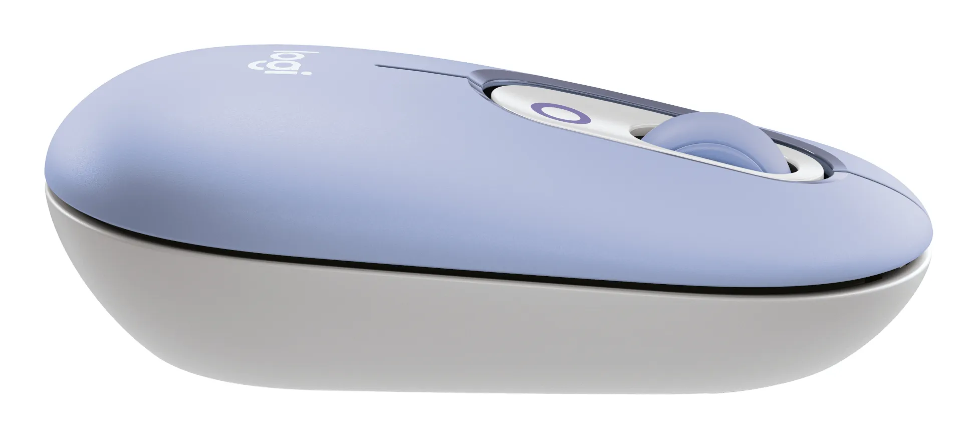 Logitech POP Mouse with Emoji tr&aring;dl&ouml;s mus, lila
