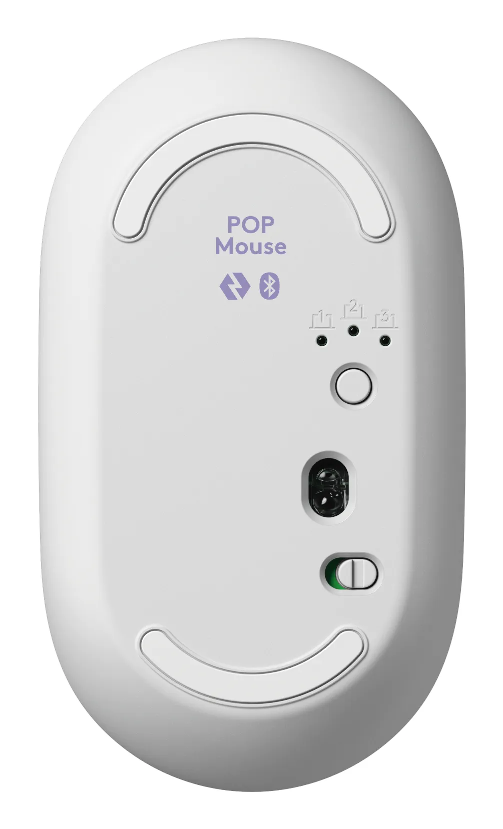 Logitech POP Mouse with Emoji tr&aring;dl&ouml;s mus, lila