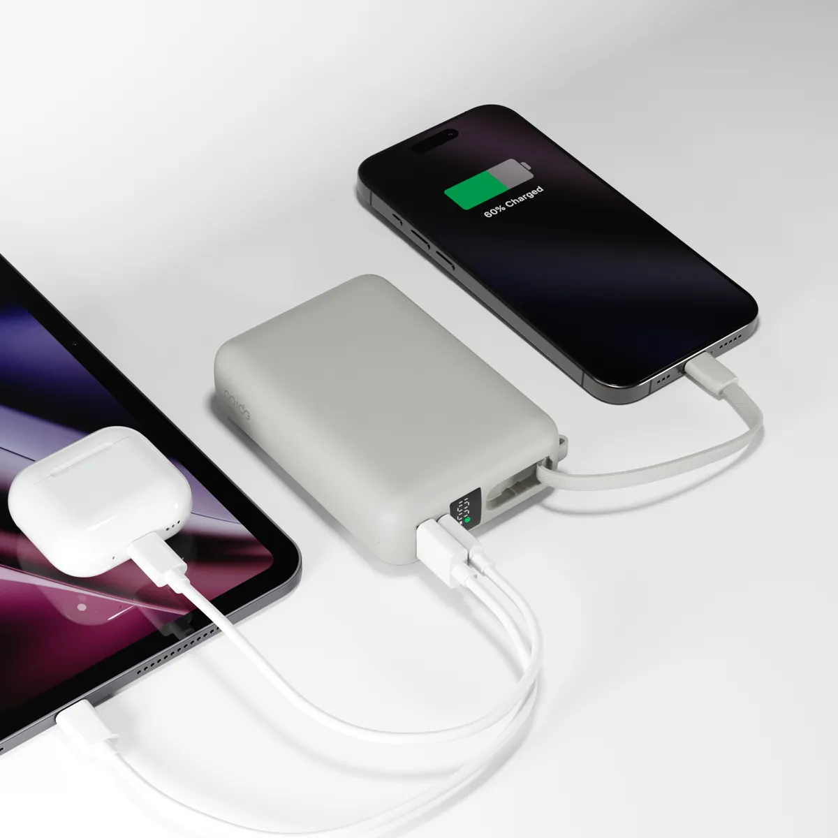 Epico UltraPack 45W 20000mAh Power Bank EP25 | Grey | Laptop-ready Power