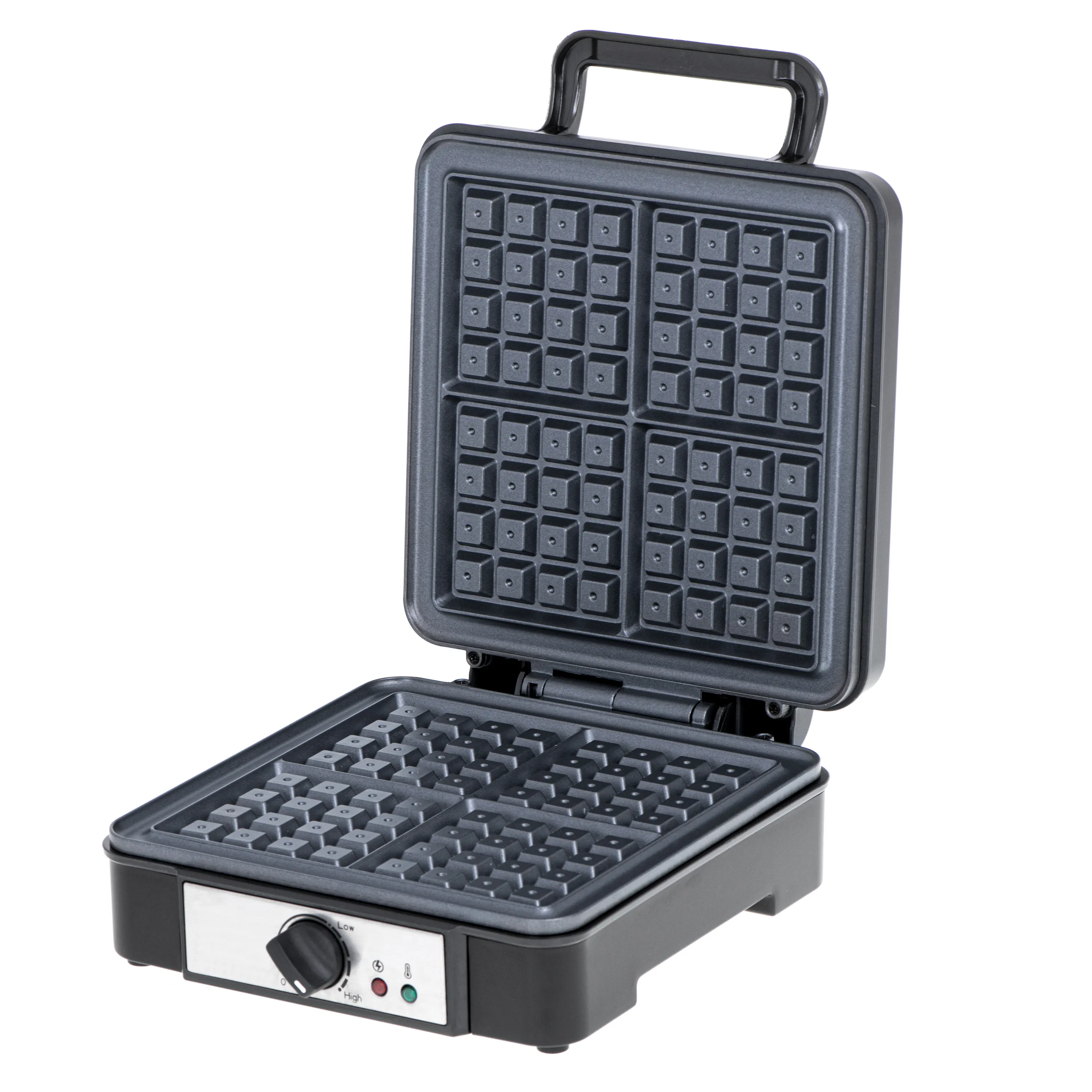 Adler AD 3049 Waffle Maker, 1800 Watt, 4 Slices, Black