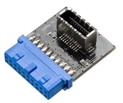 AKASA 20-pin USB 3.1 internal connector