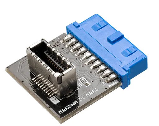 AKASA 20-pin USB 3.1 internal connector
