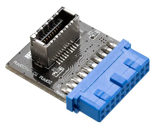 AKASA 20-pin USB 3.1 internal connector