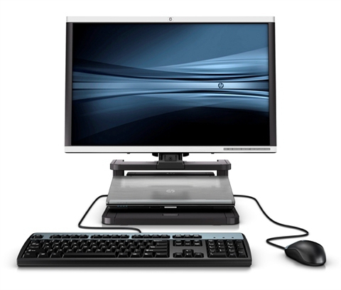 HP Adjustable Display Stand - Teline tuotteelle LCD-n&auml;ytt&ouml;/sylimikro -n&auml;yt&ouml;n koko: 24" malleihin EliteBook 8460, 85XX, 8740, Folio 13, Folio 13, ProBook 45XX, 5