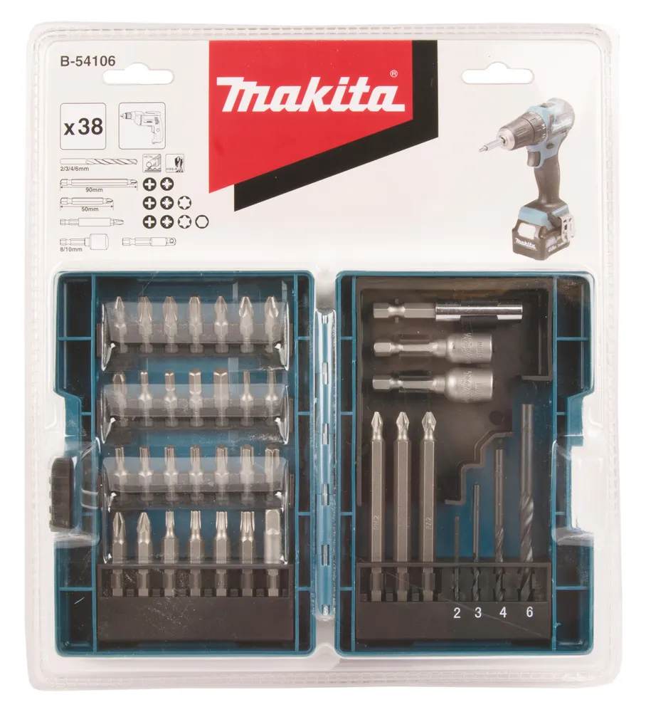 Maki Bohrer-Bit-Set 38tlg. B-54106