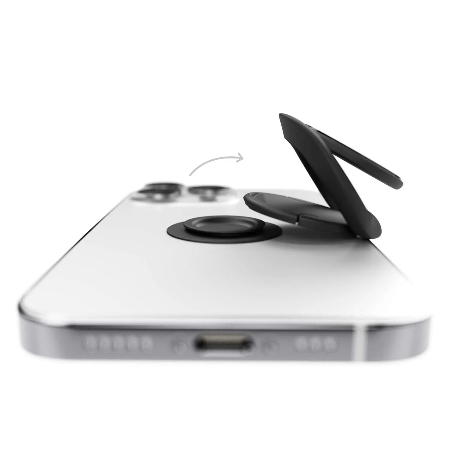 Backflip Pure - 3in1 Phone Grip, Svart