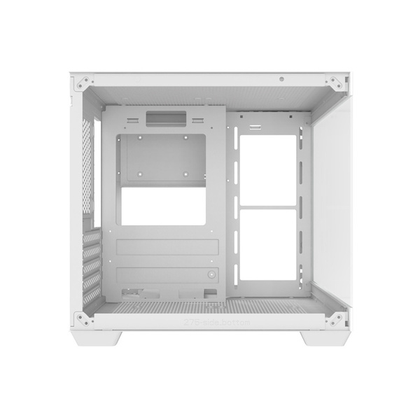 DARKFLASH C275P Mini-Tower Case with window, White