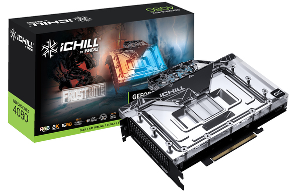 Inno3D GeForce RTX 4080 iChill Frostbite 3Fan 16GB - graphics card