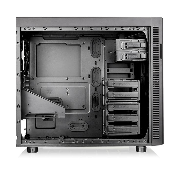 Thermaltake Suppressor F51 TG Midi Tower fully sound-damping Case tool-free installation