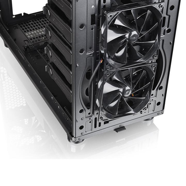 Thermaltake Suppressor F51 TG Midi Tower fully sound-damping Case tool-free installation