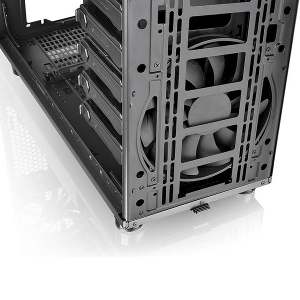 Thermaltake Suppressor F51 TG Midi Tower fully sound-damping Case tool-free installation