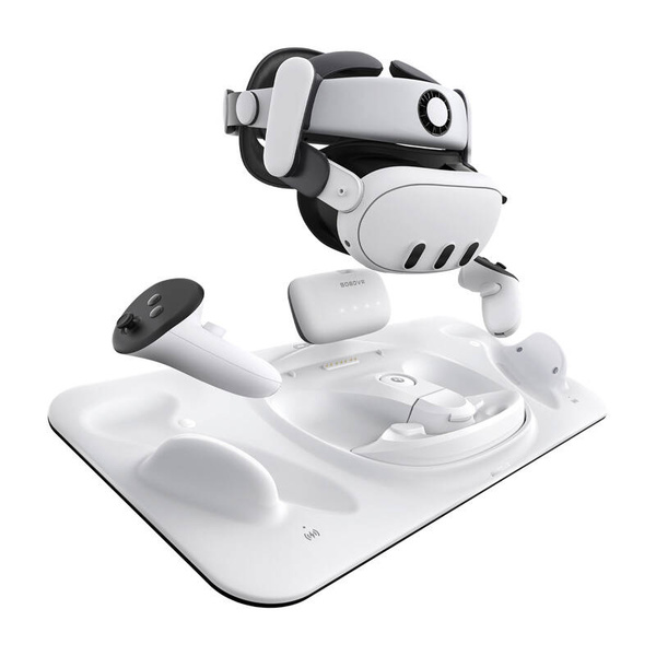 BOBOVR D3 Charging Dock for Meta Quest 3, White