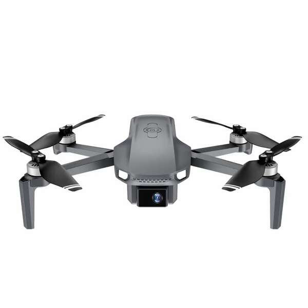 DENVER DCG-3572 Foldable Global Positioning System Drone with 2.7K Video and First-Person View Controller, gray