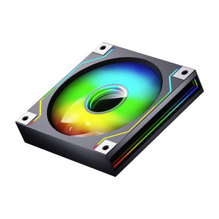 DARKFLASH DM20 120 mm Addressable RGB Pulse Width Modulation Case Fan - Black
