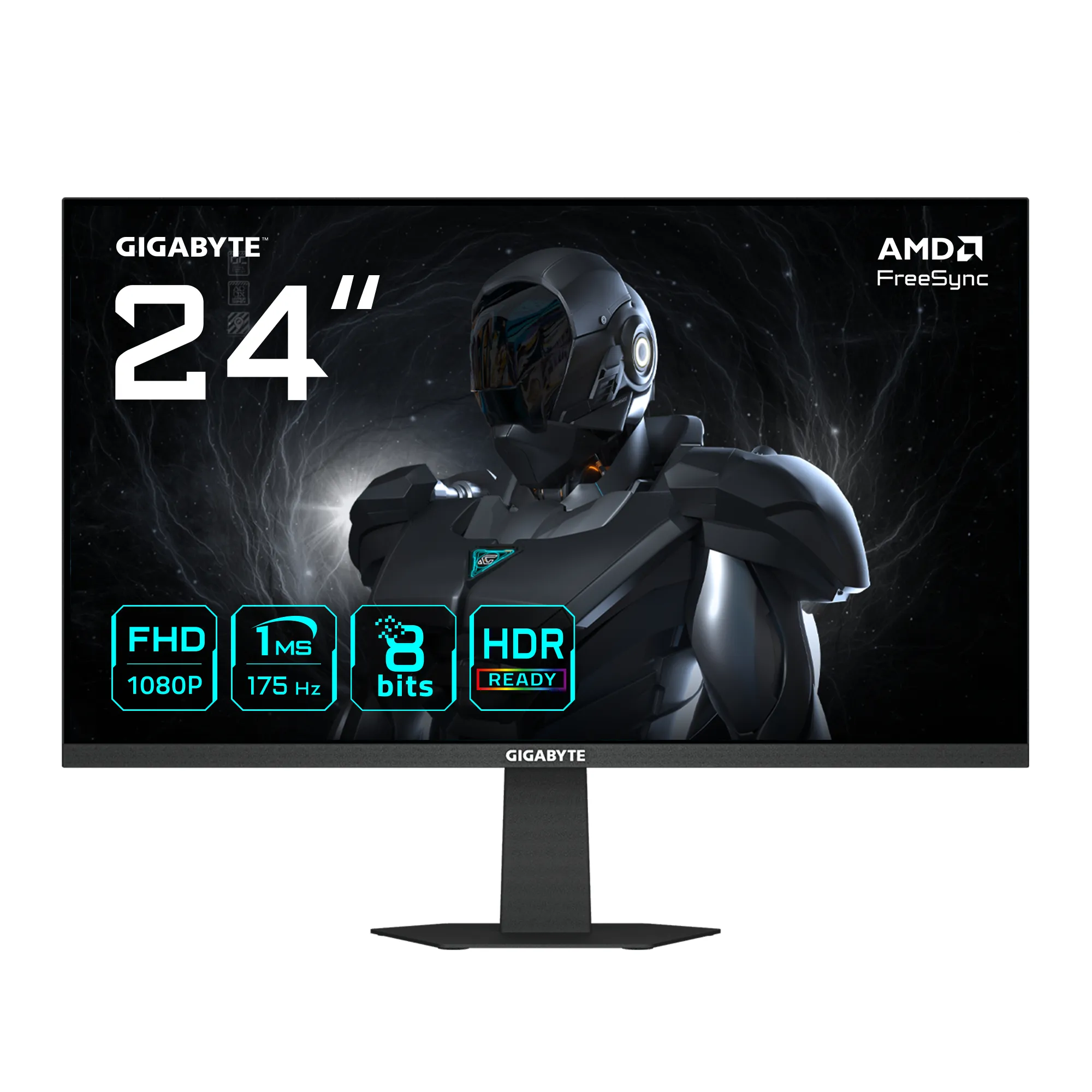 Gigabyte GS24F14A 23.8" Full HD, IPS, 175Hz, HDR10 -pelin&auml;ytt&ouml;