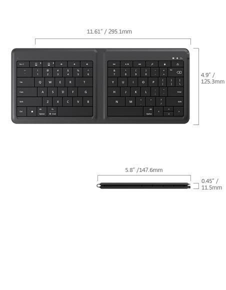 Microsoft Universal Foldable Keyboard