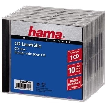 CD-BOX 10PCS. SHRINKWRAPP