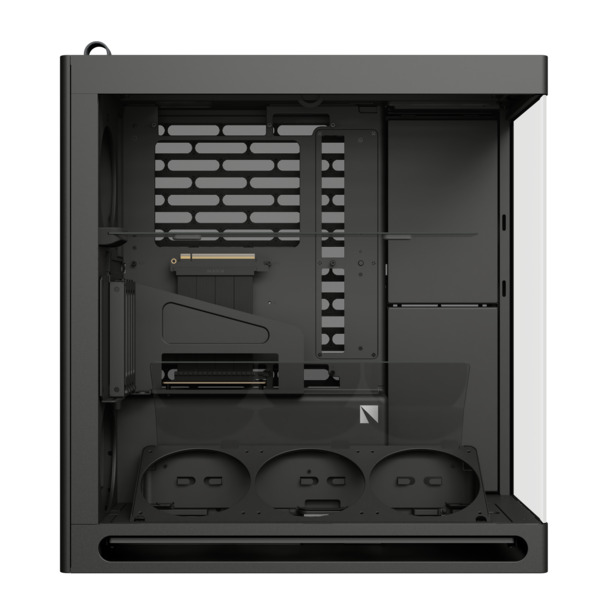 HAVN HS 360 VGPU Midi-Tower Case with window, Black