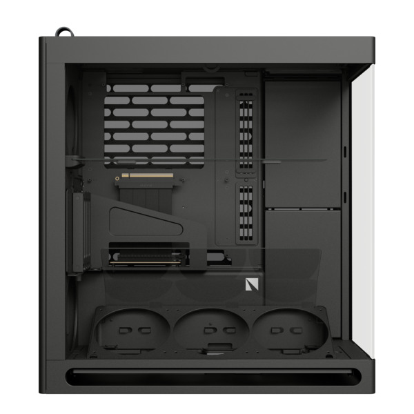 HAVN HS 360 VGPU Midi-Tower Case with window, Black