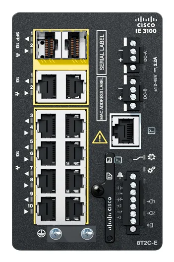 IE3100 w/8GE Copper 4GE SFP Fixed