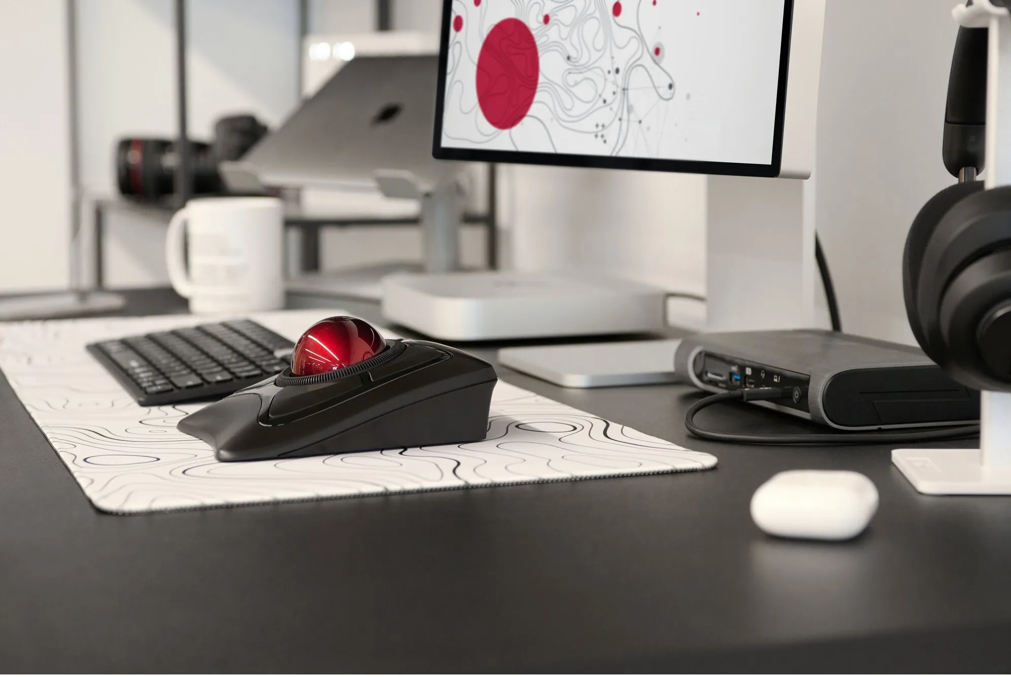 Kensington Expert Mouse Wireless Trackball - Pallohiiri - langaton - musta