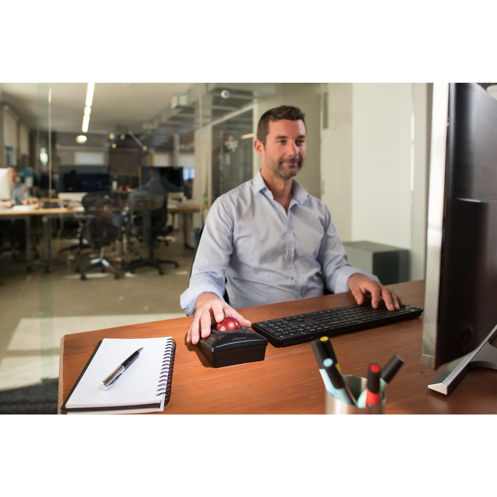 Kensington Expert Mouse Wireless Trackball - Pallohiiri - langaton - musta