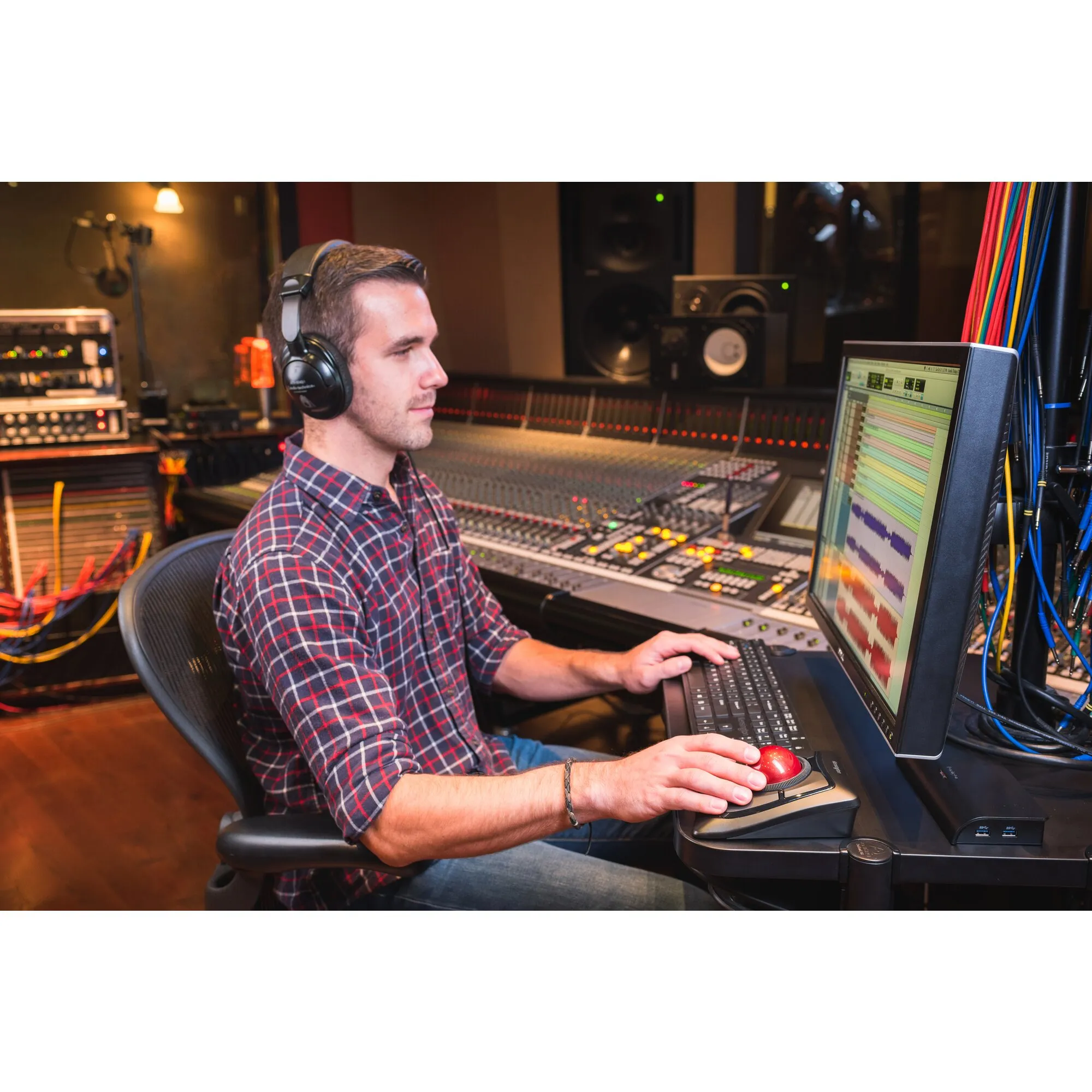 Kensington Expert Mouse Wireless Trackball - Pallohiiri - langaton - musta