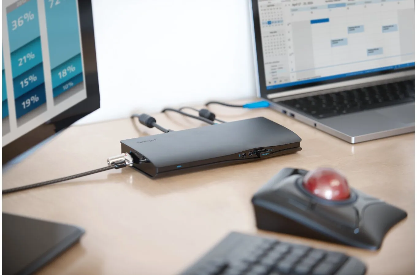 Kensington Expert Mouse Wireless Trackball - Pallohiiri - langaton - musta