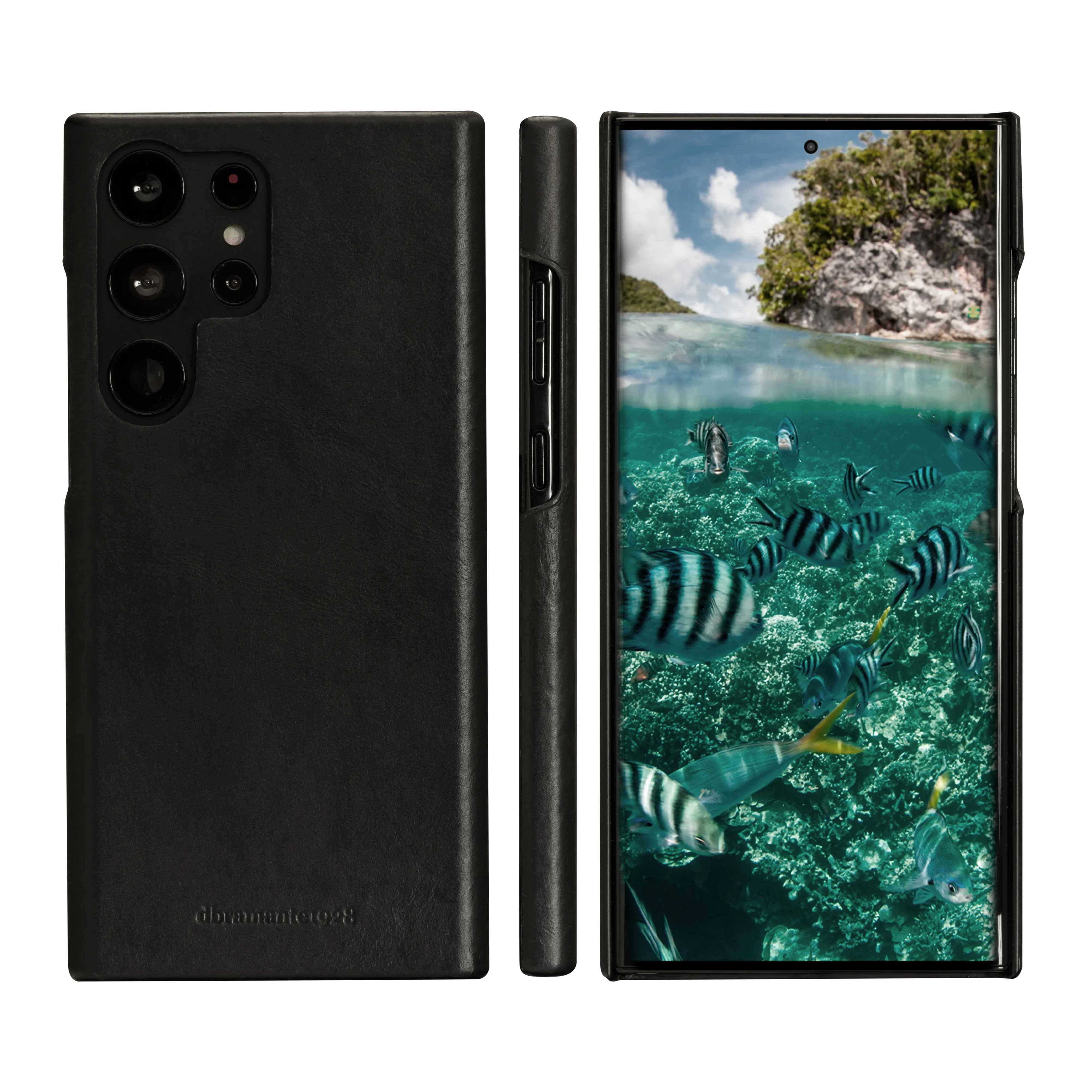 Dbramante1928 Lynge, Galaxy S23 Ultra - pl&aring;nboksfodral, Svart