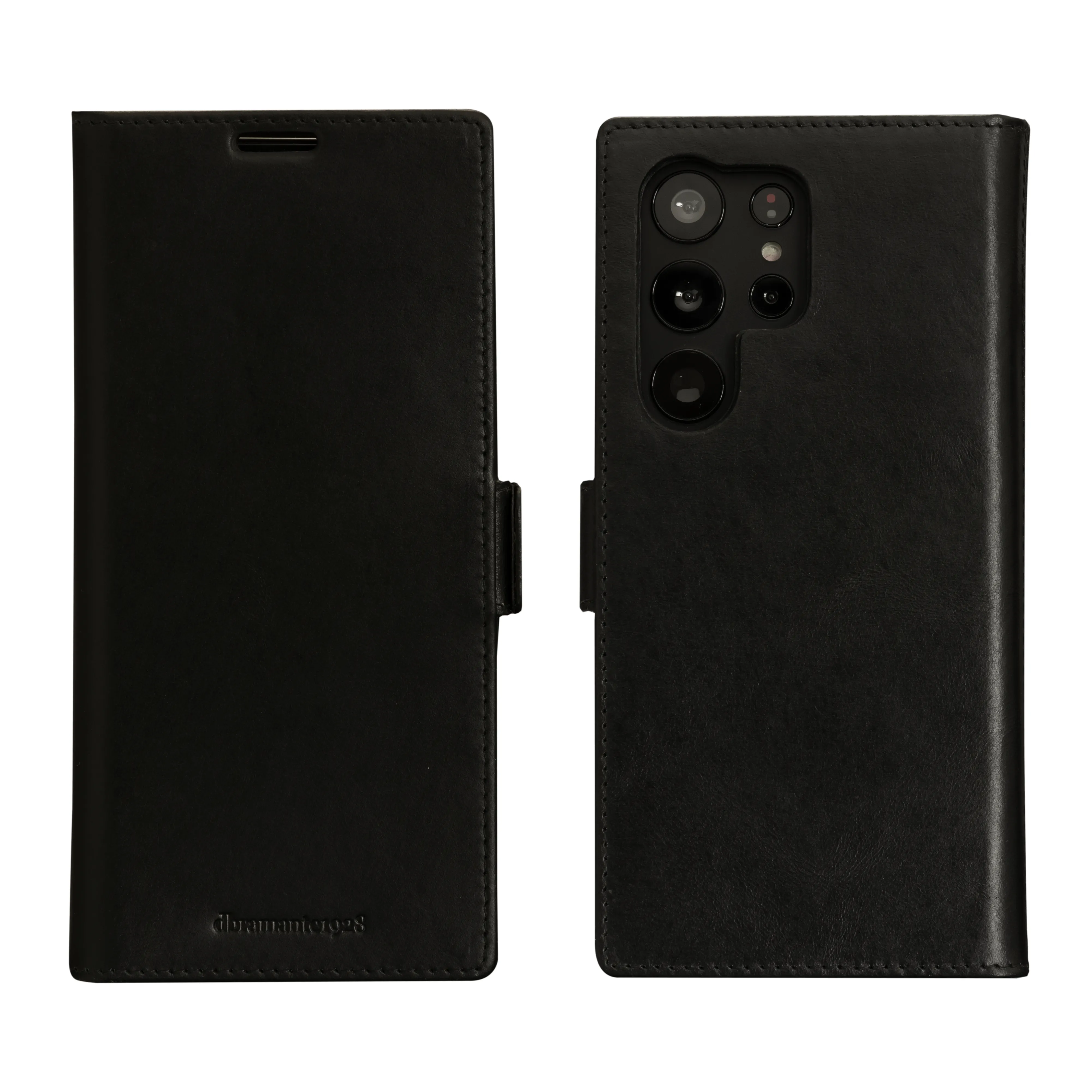 Dbramante1928 Lynge, Galaxy S23 Ultra - pl&aring;nboksfodral, Svart