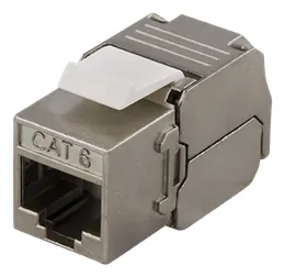DELTACO FTP Cat6 Keystone liitin, "Tool-free"