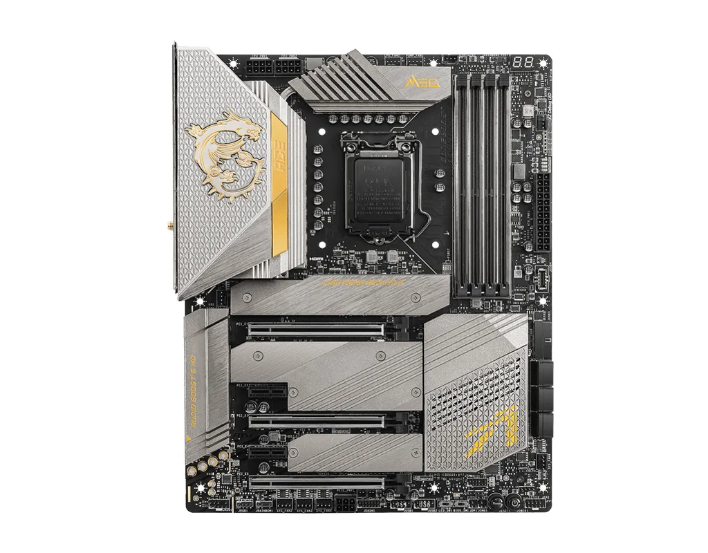 MSI MEG Z590 Ace Gold Edition ATX - moderkort