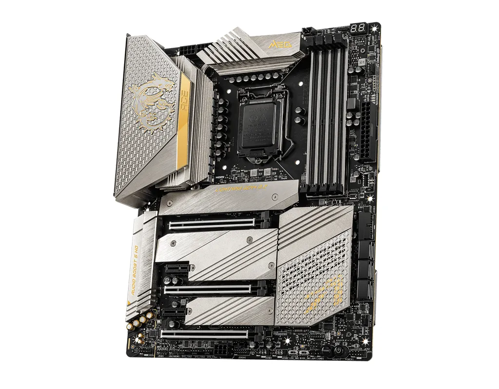 MSI MEG Z590 Ace Gold Edition ATX - moderkort
