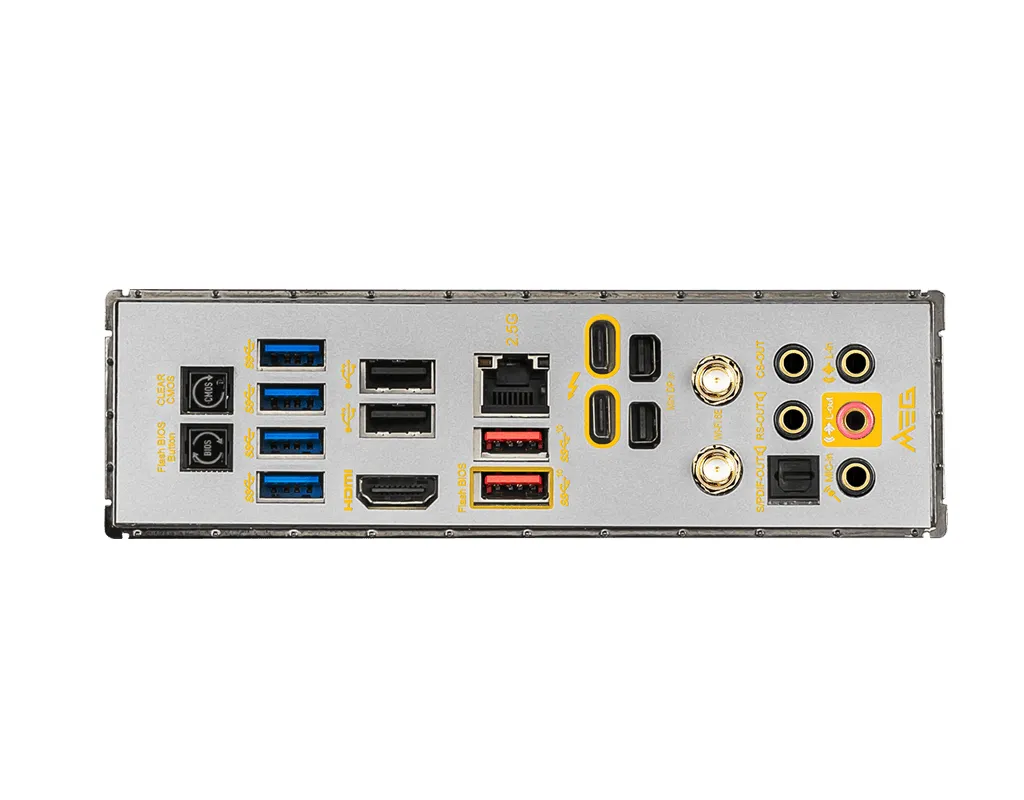 MSI MEG Z590 Ace Gold Edition ATX - moderkort