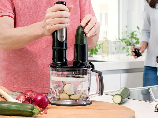 Braun MultiQuick 7 MQ 7075X, hand blender (black/stainless steel)