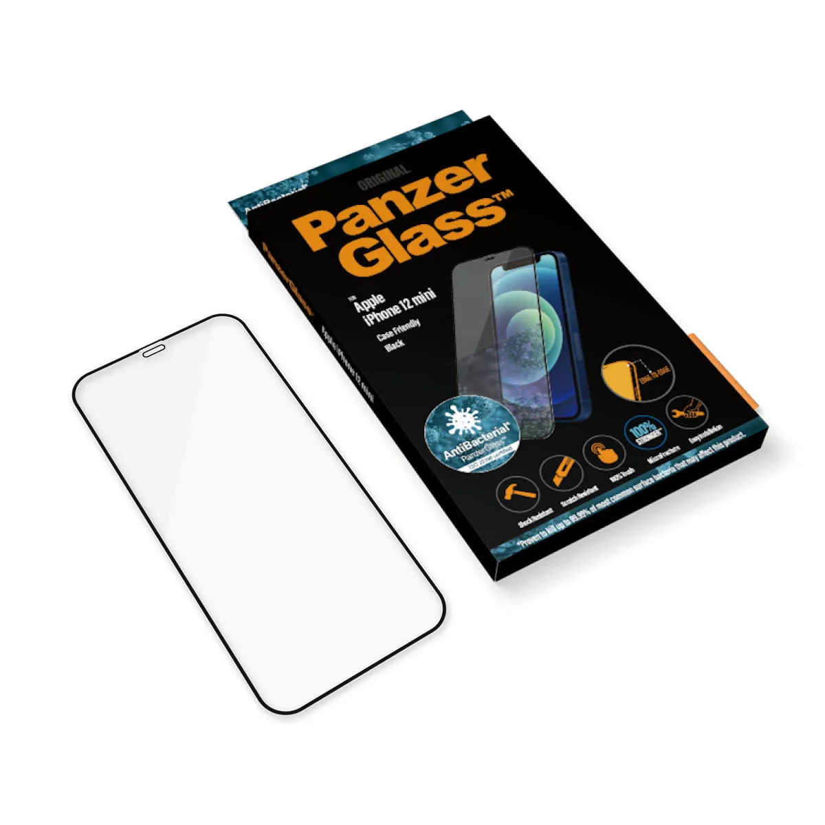 (Bargains) PanzerGlass Case Friendly, iPhone 12 mini - Screen Glass