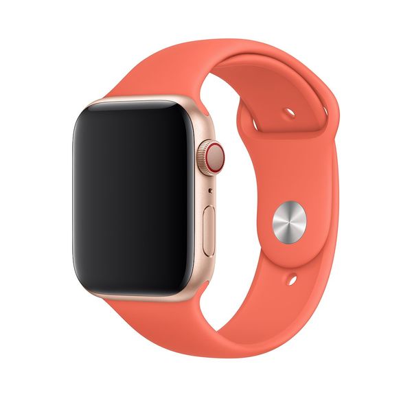 Apple Watch 44mm Sport Band, Clementine