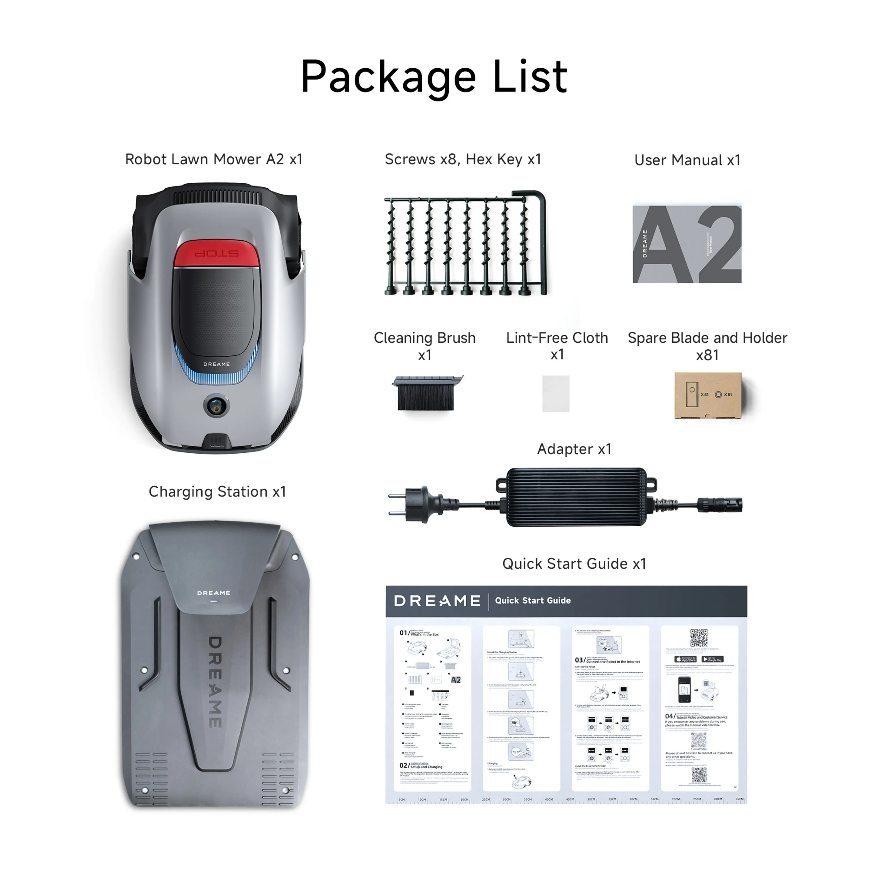 Dreame Robotic Lawn Mower A2