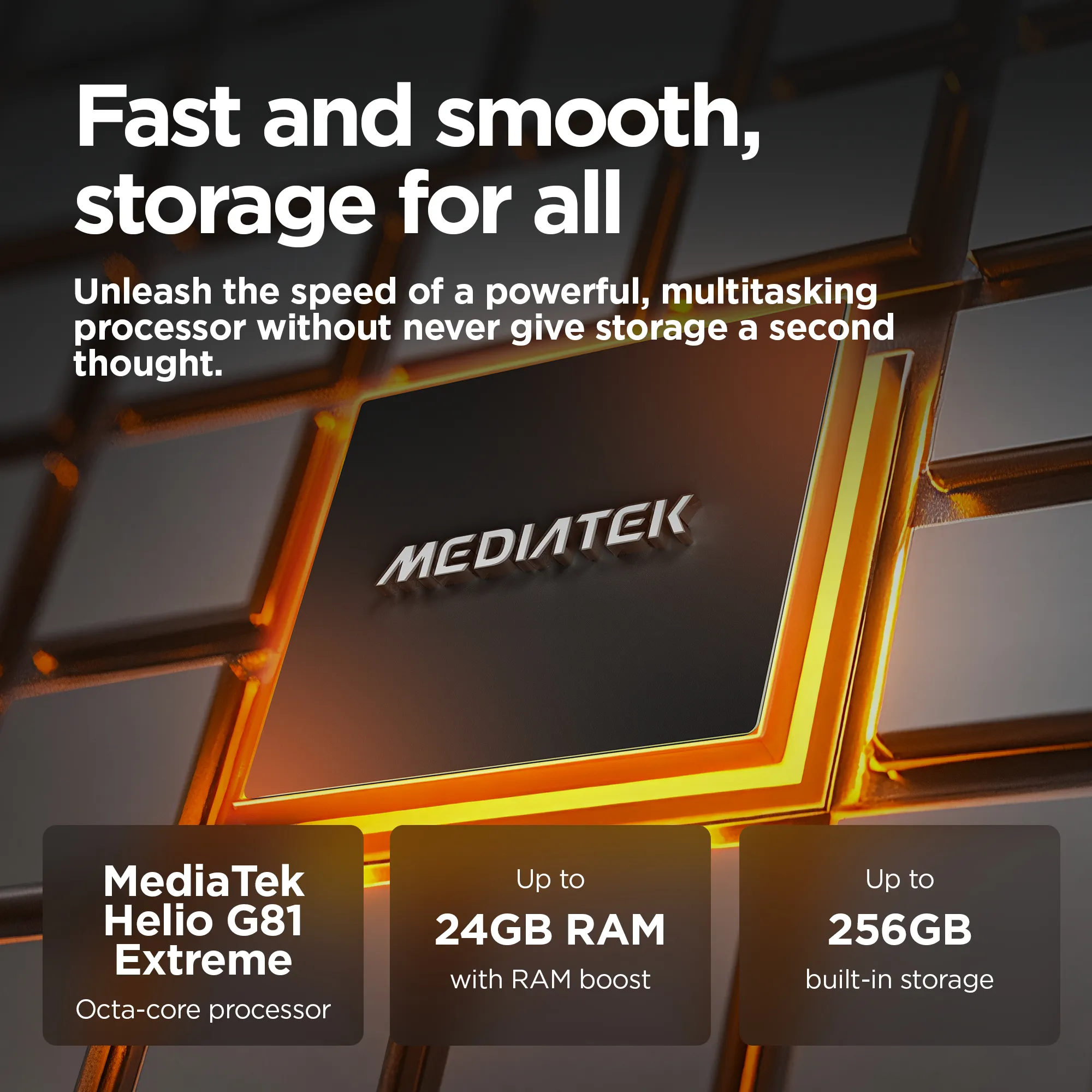 Motorola Moto G15 Power 8/256GB, Gravity Grey