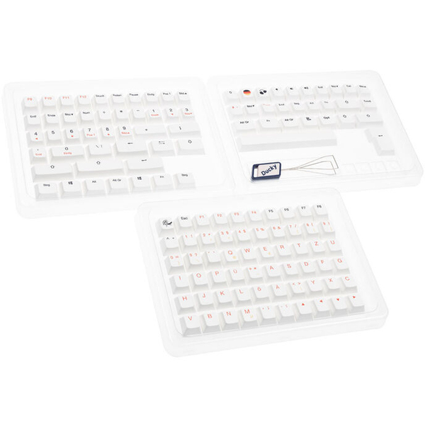Ducky Outlaw65 Barebone -n&auml;pp&auml;imist&ouml;n runko, musta