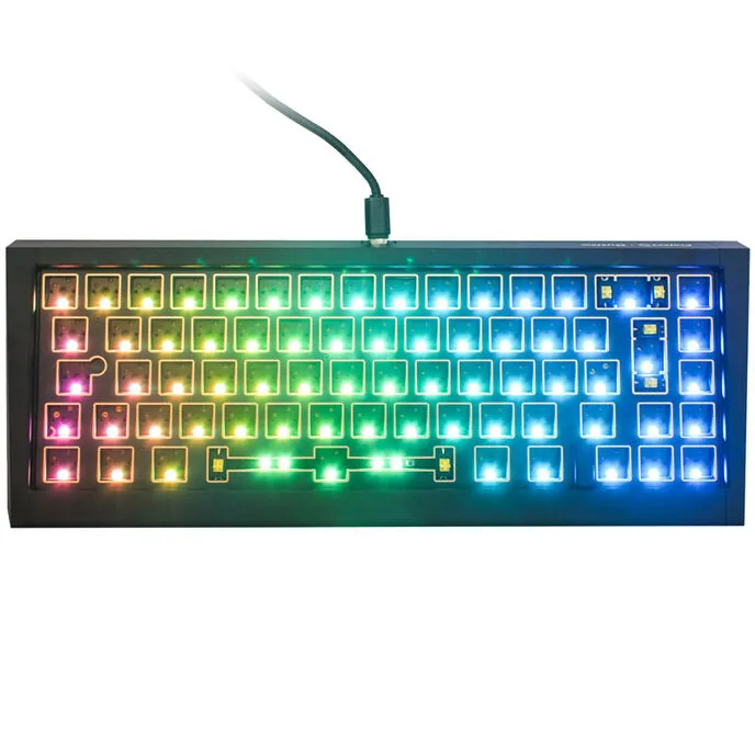 Ducky Outlaw65 Barebone -n&auml;pp&auml;imist&ouml;n runko, musta