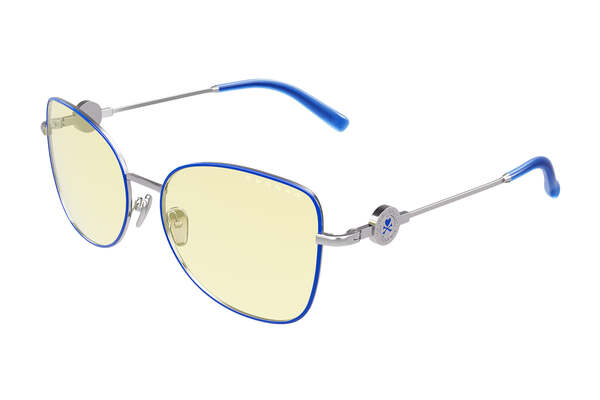 GUNNAR OPTIKS tokidoki Digital Princess Computer Glasses - Periwinkle, Amber Lenses, Stainless Steel