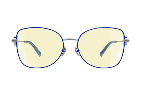 GUNNAR OPTIKS tokidoki Digital Princess datorglas&ouml;gon - Periwinkle, b&auml;rnstensf&auml;rgade linser, rostfritt st&aring;l